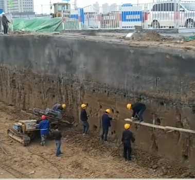 保定高碑店土钉墙支护